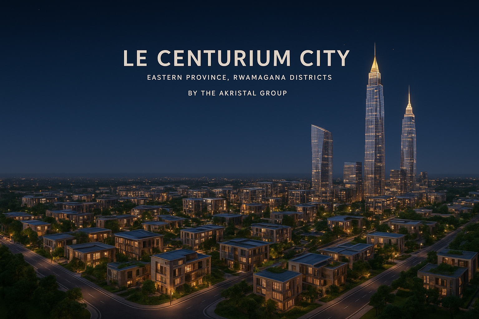 The Akristal Group Limited Announces "Le Centurium City": A Landmark Urban Development in Rwamagana 19