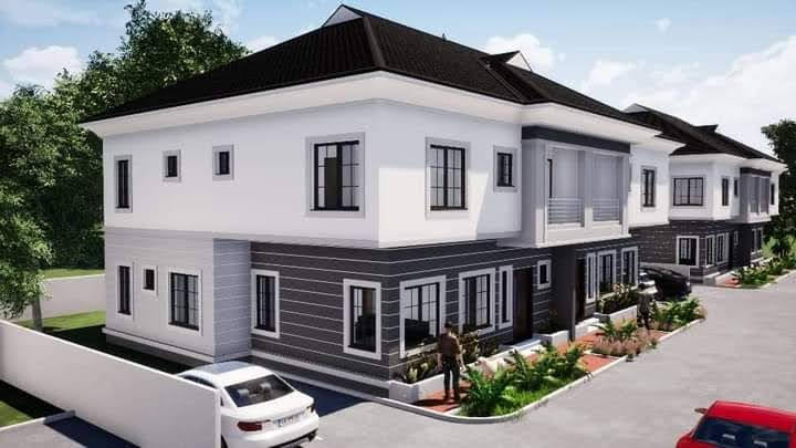 A Completed Project By Akrystal Group: Valid Dreams Estate Project of 38 housing projects at Life Camp Abuja Nigeria. 1