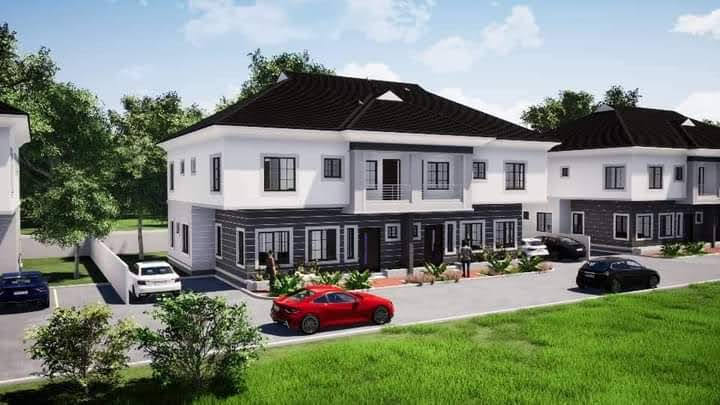 A Completed Project By Akrystal Group: Valid Dreams Estate Project of 38 housing projects at Life Camp Abuja Nigeria. 2