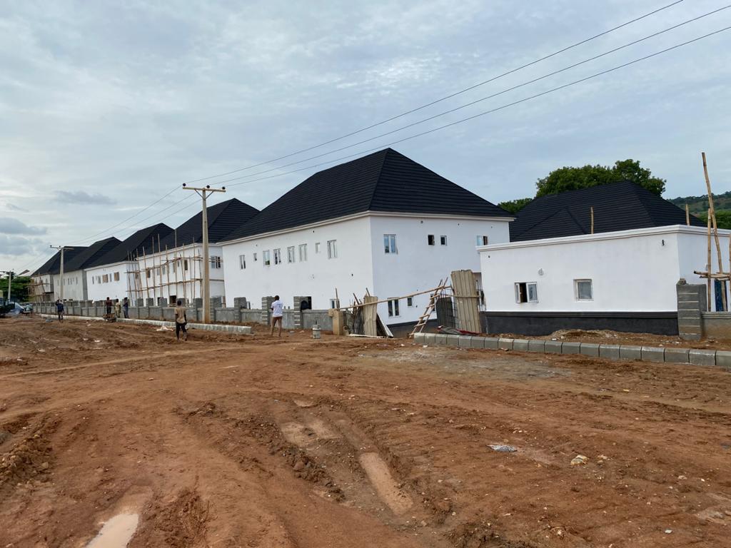 A Completed Project By Akrystal Group: Valid Dreams Estate Project of 38 housing projects at Life Camp Abuja Nigeria. 9