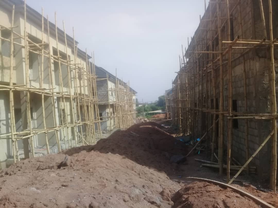 A Completed Project By Akrystal Group: Valid Dreams Estate Project of 38 housing projects at Life Camp Abuja Nigeria. 10