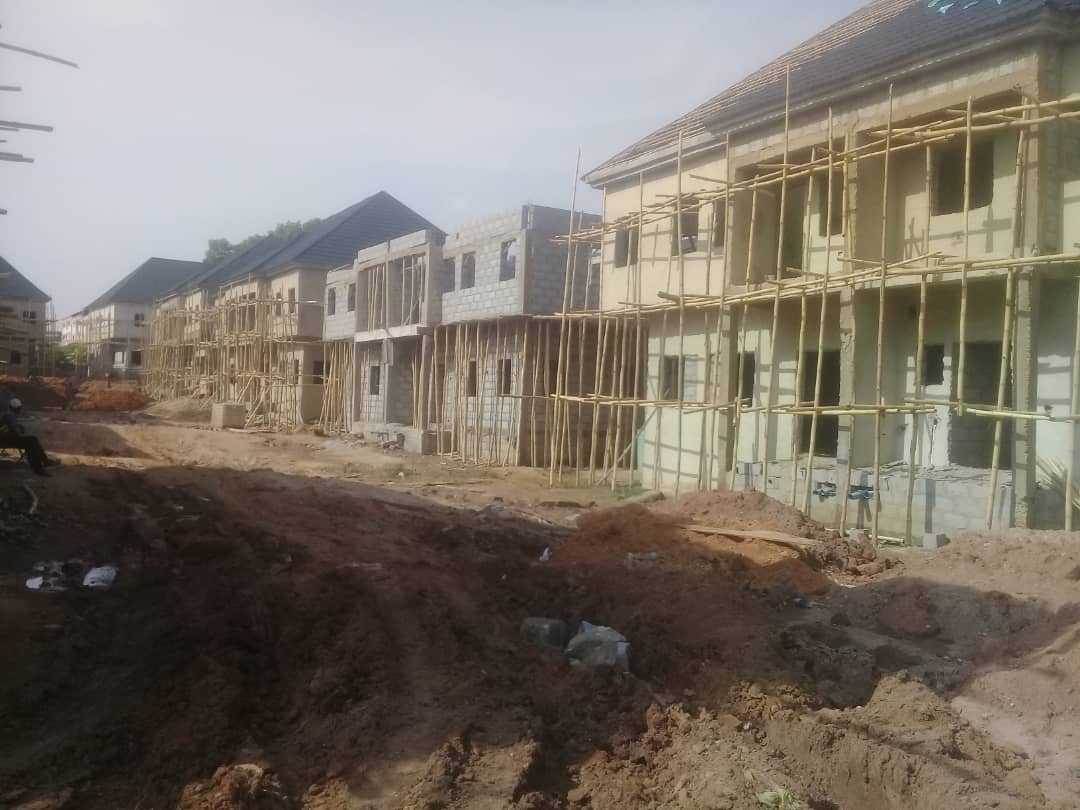 A Completed Project By Akrystal Group: Valid Dreams Estate Project of 38 housing projects at Life Camp Abuja Nigeria. 12