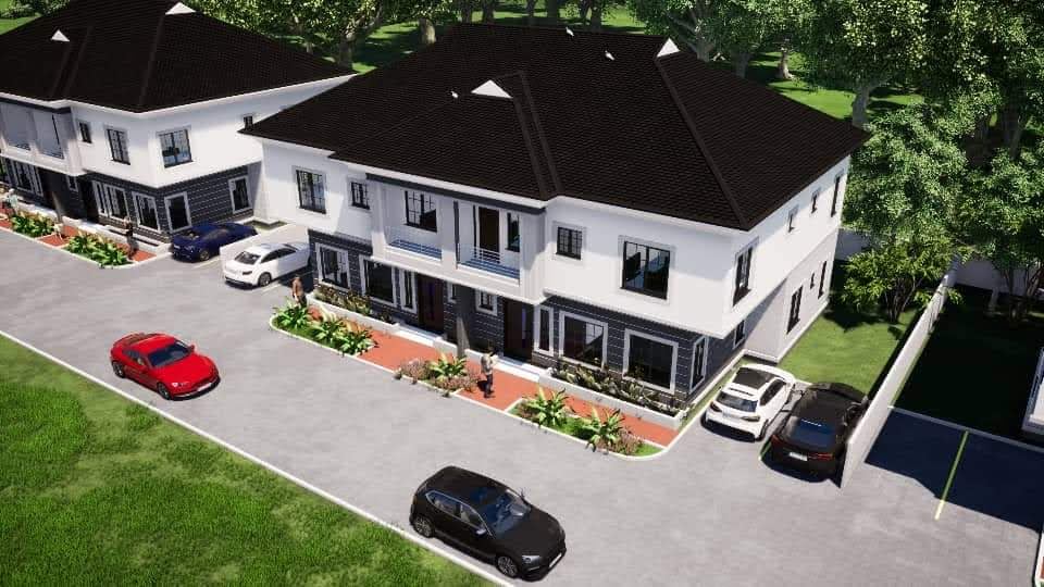 A Completed Project By Akrystal Group: Valid Dreams Estate Project of 38 housing projects at Life Camp Abuja Nigeria. 15